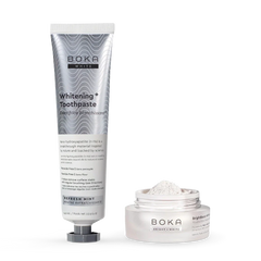 Whitening* Toothpaste & BrightBoost Powder Duo
